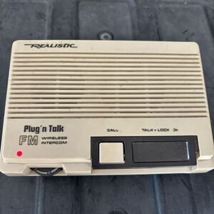 Realistic Model 43-207C Plug ‘N Talk FM Wireless Intercom *1 Unit*